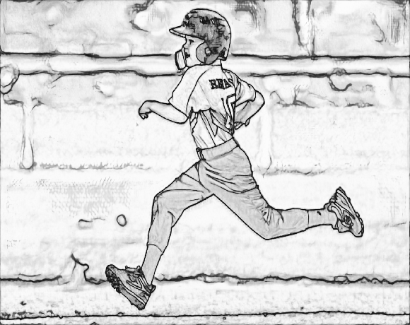 create colouring books children sports pictures