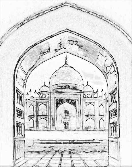 upload personal images create colouring book